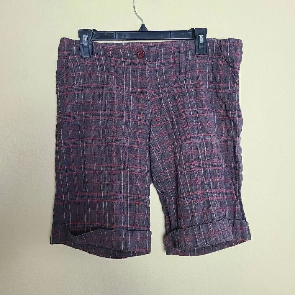 Revicci Plaid Bermuda Shorts
